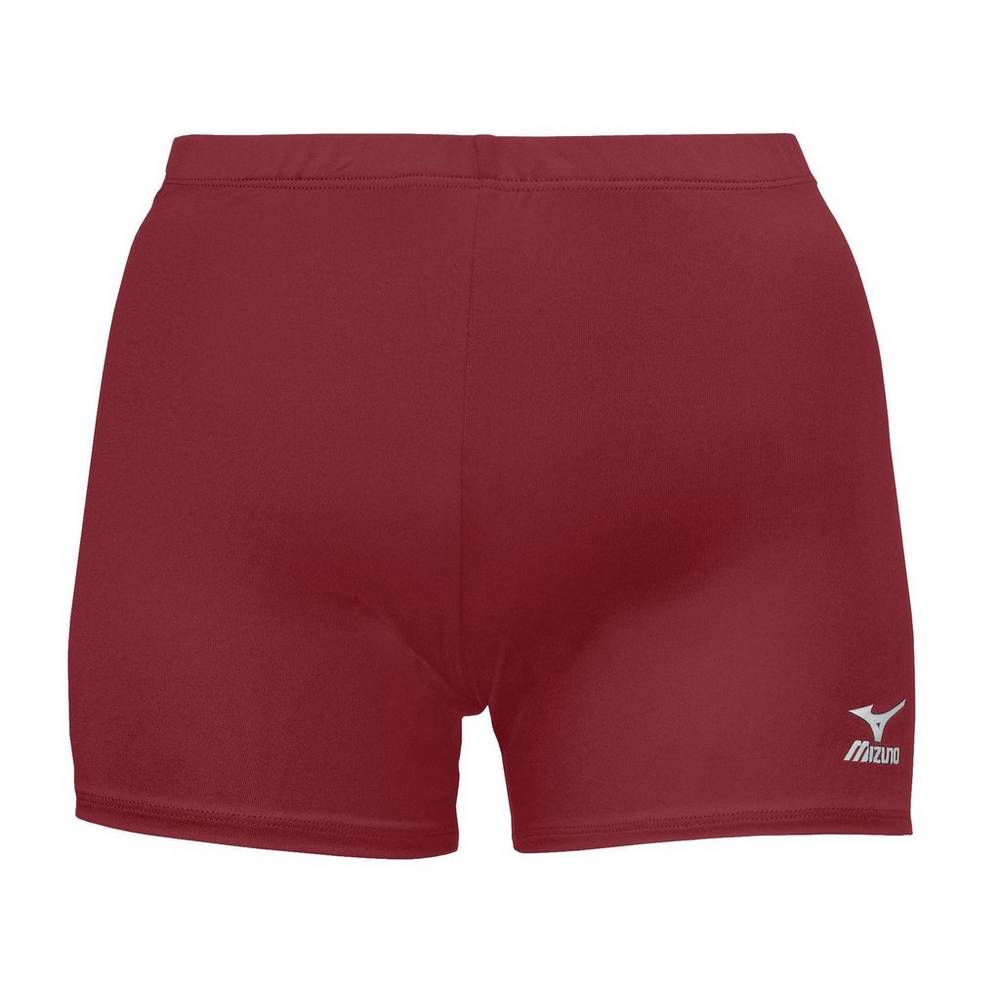 Pantalones Cortos Mizuno Voleibol Vortex Para Mujer Vino 5143867-KP